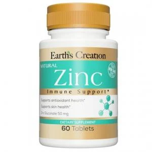 Earth s Creation Zinco 60 Comprimidos