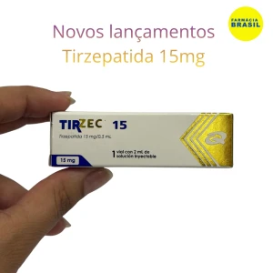 Tirzec Tirzepatida 15MG Md 0 1 Ampola Para 4 Aplicacoes Super Oferta 2ML