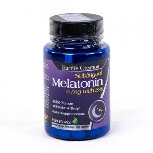 Melatonina Sublingual 5MG B 6 60 Tabs