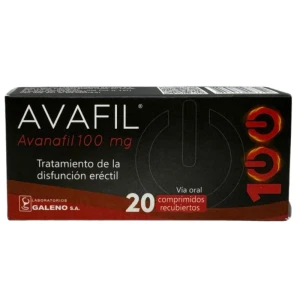 Avafil Avanafil Stendra Levitra Avanafila 100 Mg 20 Comprimidos