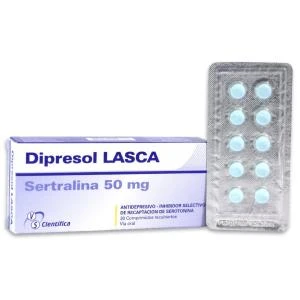 Dipresol Sertralina 50MG 30 Comprimidos
