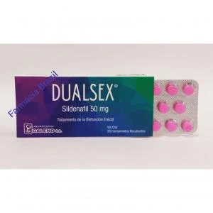 Dualsex Sildenafil 50MG 20 Comprimidos Super Oferta