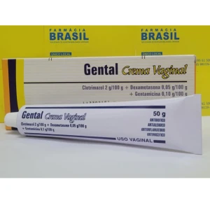 Gental Crema Vaginal Clotrimazol Sulfato Gentamicina Dexametasona Antibiotico Antimicotico Antiinflamatorio