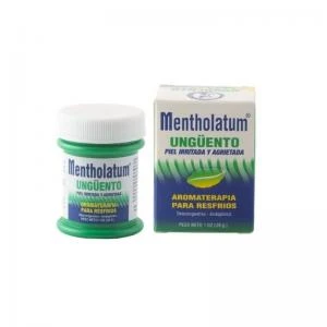 Mentholatum unguento pote com 1oz