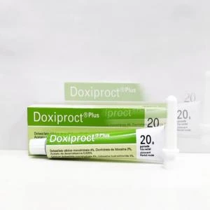 Doxiproct Plus creme Anestesico para Hemorroida 20g um aplicador 