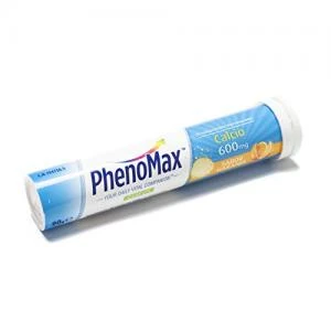 Phenomax Cálcio Efervescente 600mg com 20 comprimidos