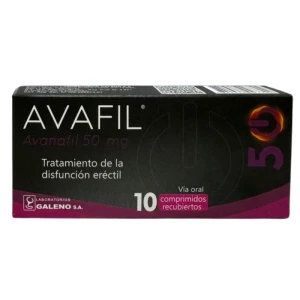 Avafil Avanafil Stendra Levitra Avanafila 50 Mg 10 Comprimidos