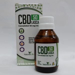 Cbd Oleo Canabidiol Cannabidiol Cannabis Sublingual 50MG Lasca Livre Thc Tem Registro Sanitario 50ML