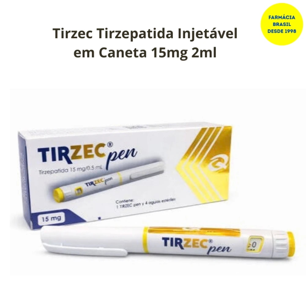 Tirzepadida Tirzec Pen Em Caneta Kwikpen Mounjaro Uma Opcao Pratica Para O Tratamento Contendo Quatro Doses