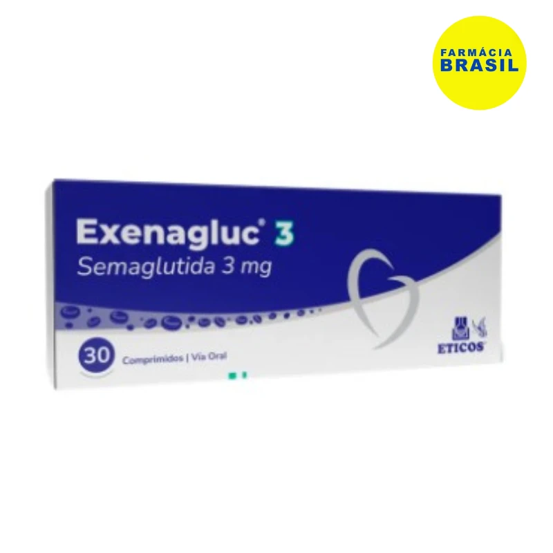 Exenagluc Semaglutida Rybelsus 3mg 30 Comprimidos