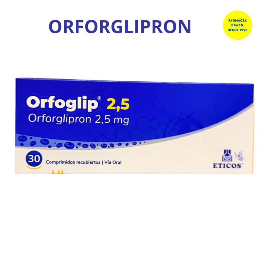 Orforglipron  ORFOGLIP 2.50MG 30 comprimidos