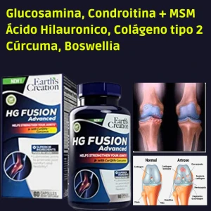 Earthg Fusion Oferece Uma Mistura Potente Glucosamina Condroitina Colageno Tipo Ii Acido Hialuronico Msm Boswellia Tratamento Para Artrite Artrose
