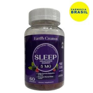 Earth s Creation Sleep Melatonin 5MG 60 Gummies Melatonina Sleep Gummies 5MG 60 Gomas Creation