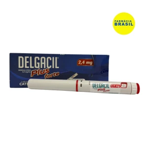 Wegovy Semaglutida  Delgacil  plus forte 2,4mg/ml   caneta Cada embalagem contém 1 sistema de aplicação preenchido e 4 agulhas descartáveis 