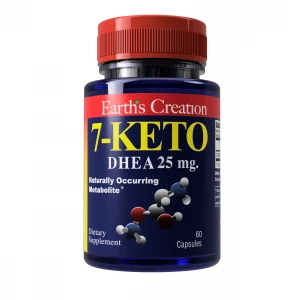 Earth s Creation 7 Keto Dhea 25MG 60 Capsulas