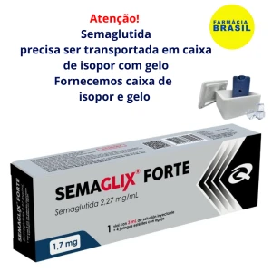 Wegovy SEMAGLIX FORTE  Semaglutida  1,70 MG Com 4 Doses Injetáveis 