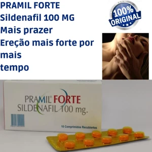 Pramil Forte Sildenafil 100 mg com 10 Comprimidos