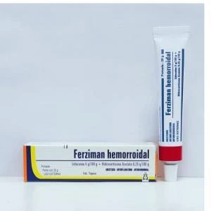 Ferziman Creme Anestesico Para Hemorroida 20G Um Aplicador
