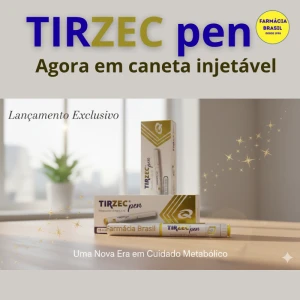 Tirzepadida Tirzec pen  em  caneta KwikPen  Mounjaro é uma opção prática para o tratamento, contendo quatro doses