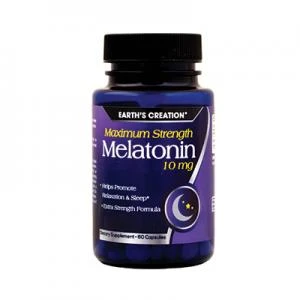 Melatonin 10MG Earth S Creation 60 Capsulas
