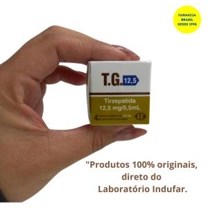 T.G  Tirzepatida 12.50MG  4 Ampolas TG