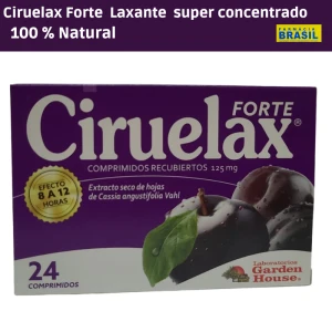 Ciruelax Forte Laxante Super Concentrado 100 Natural 24 Comprimidos